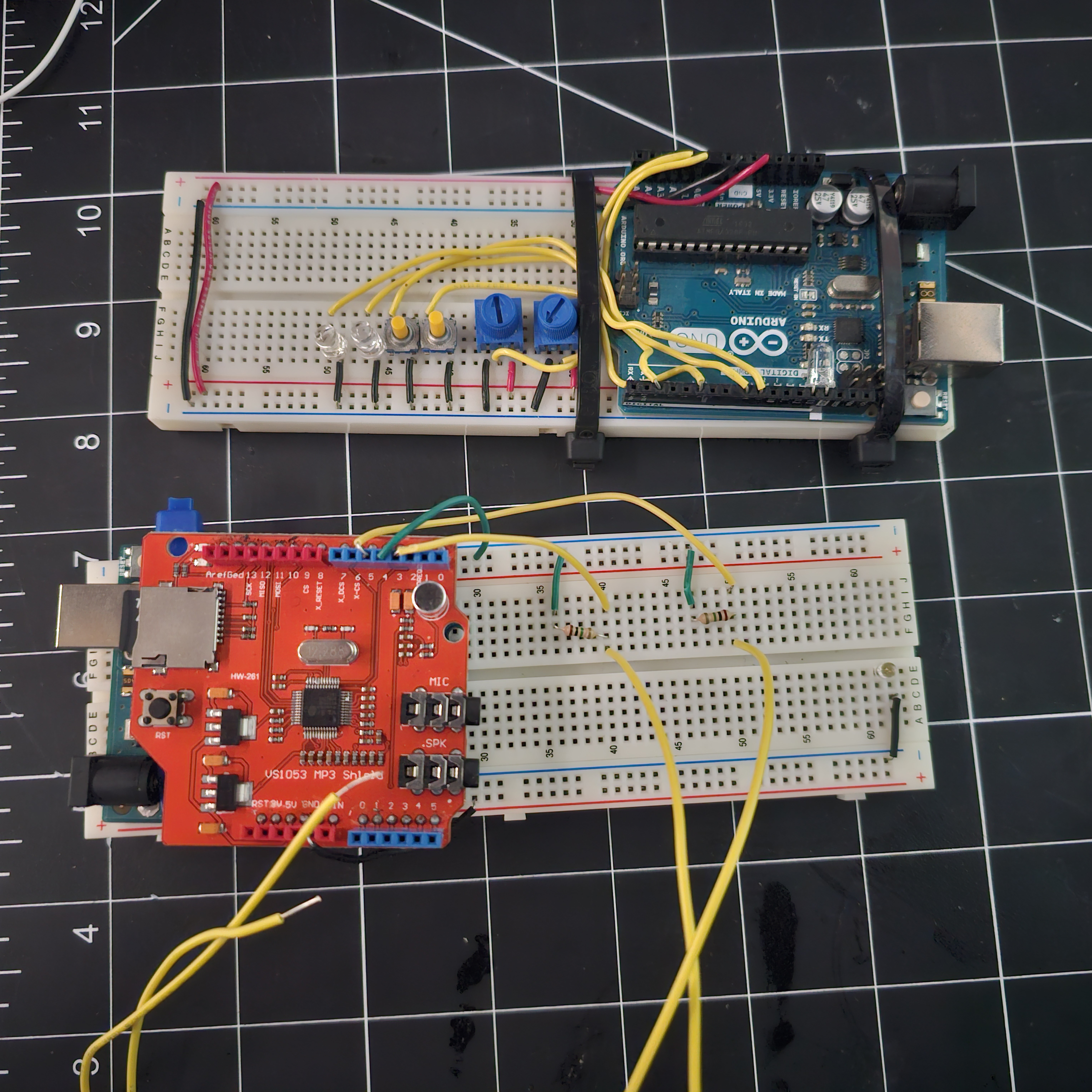 Great polished example that was trying to be strived for. A clean interface thatusers interact with physically while the digital interface also is connected in a seamless system.